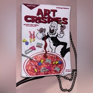 Art Crispies Novelty Crossbody Bag - Sugar Plum Graphic